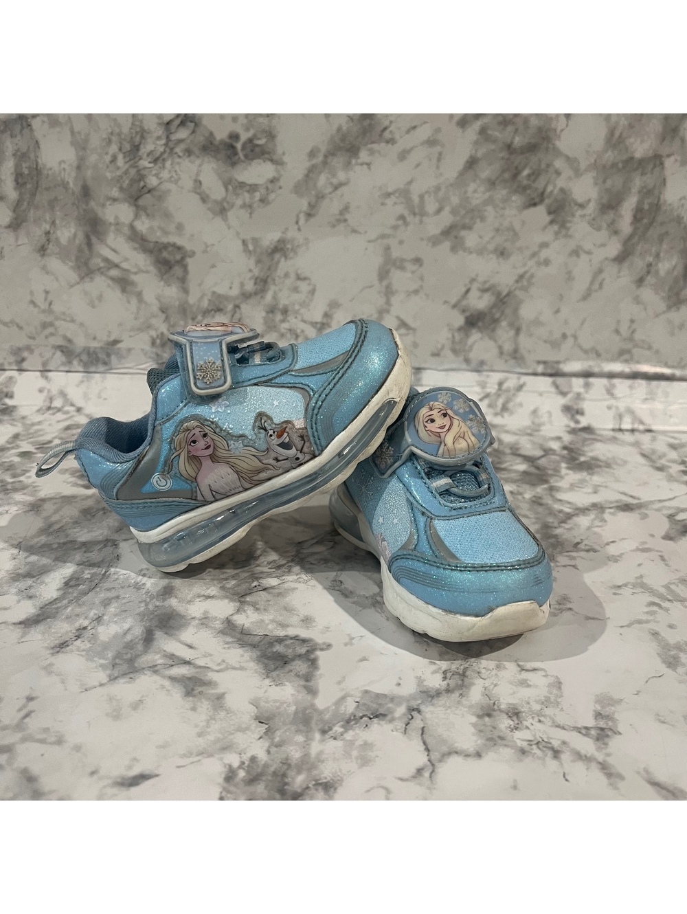 Disney Frozen Light-Up Toddler Sneakers with Elsa and Olaf